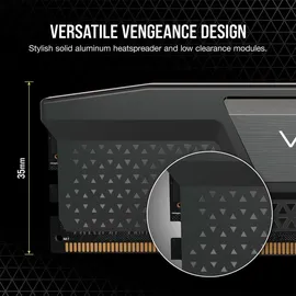 Corsair Vengeance DDR5-6000 32GB Kit (2x16GB) CL38 Schwarz CMK32GX5M2B6000C38