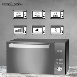 Proficook PC-MWG 1204 schwarz
