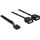 DeLock USB-A auf USB-A 0,4 m Schwarz