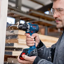 Bosch GSB 18V-90 C Professional inkl. 2 x 4 Ah + L-Boxx 06019K6004