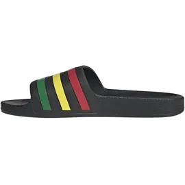 adidas Adilette Aqua Core Black / Green / Pure Ruby 44 2/3