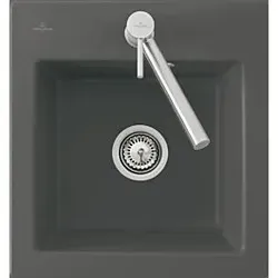Villeroy und Boch 678100J0 475x510mm Rechteck Chromite CeramicPlus
