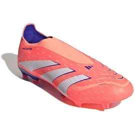 adidas Predator League Laceless FG/MG Herren Signal Coral/Cloud White/Beam Orange 42 2/3