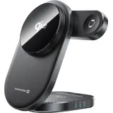 Swissten MagBase 3-in-1 Schwarz