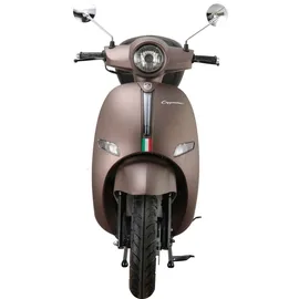 Alpha Motors Cappucino 50 ccm 2,99 PS 45 km/h mattbraun inkl. Topcase