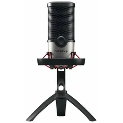 CHERRY UM 6.0 Advanced für Streaming und Office mit Shock Mount, schwarz