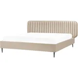 Beliani Brin 180 x 200 cm Taupe