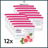 12x AquaFloow Luftentfeuchter 400ml Set Rosenduft Nachfüllpack Anti Feuchtigkeit