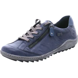 REMONTE Komfort Schnürschuhe in Blau 41