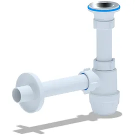 Belvit BV-SP1005 Waschbecken Siphon 1 1/4" Ø32 mm Weiß