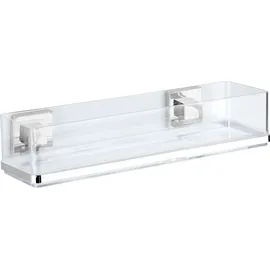 Wenko Quadro Duschkorb Edelstahl, Kunststoff