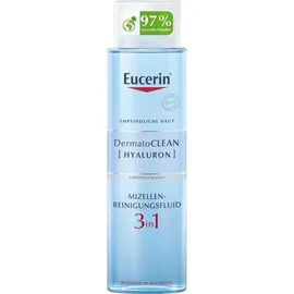 Eucerin DermatoClean Hyaluron Reinigungsfluid 3 in 1 400 ml