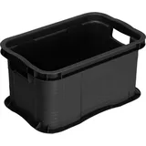 Rotho Aufbewahrungsbox Agilo A5 29 x 19 x 15,5 cm 16-tlg. schwarz