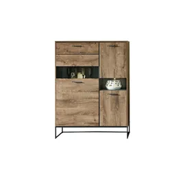 Uno Vitrine New York 110 x 38 x 148 cm Mehrfarbig