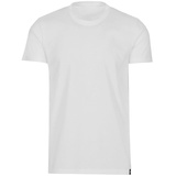 Trigema Herren Slim Fit T-Shirt aus DELUXE Baumwolle«, (1 tlg.), weiß