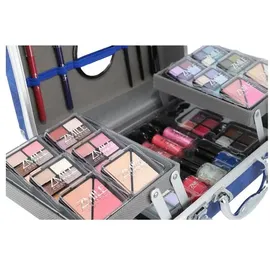 ZMILE COSMETICS Kosmetik-Koffer Traveller blue 87 Teile Sets & Paletten