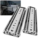 AOLISHENG Schwerlast Schubladenschienen vollauszug 850 mm Schwerlastauszüge mit einer Tragfähigkeit von bis zu 220 kg, 1 Paar (2 Stück)