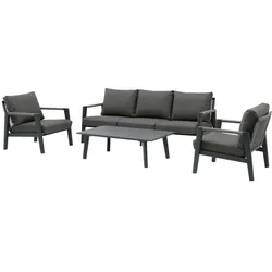 Sungörl Lounge Gruppe Salo 4-tlg. – Modernes Gartenmöbel Set für Ihren Outdoor-Bereich