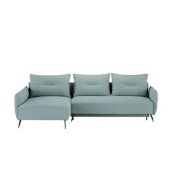 switch Ecksofa  Dream , türkis/petrol , Maße (cm): B: 278 H: 86 T: 183