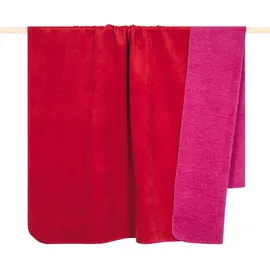 PAD Hobart Kuscheldecke 150 x 200 cm Rot/Pink