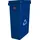 Rubbermaid Slim Jim 87 l Blau