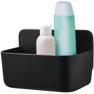 Tesa Duschablage Lavaa Duschkorb klein inkl. Klebelösung ohne Bohren,