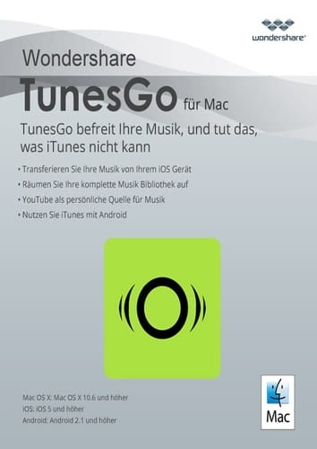 Wondershare TunesGo (Mac) - Android