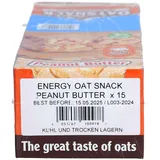 Energy Oatsnack Davina OatSnack 15 x 65g Riegel, Peanut Butter