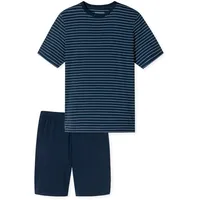 SCHIESSER Pyjama Casual Essentials Dunkelblau 4XL