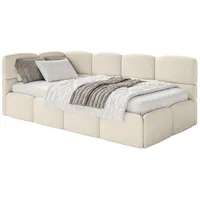 Selsey Jugendbett Cloudy 90 x 200 cm Kiefer beige hellbeige