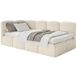Selsey Jugendbett Cloudy 90 x 200 cm Kiefer beige hellbeige