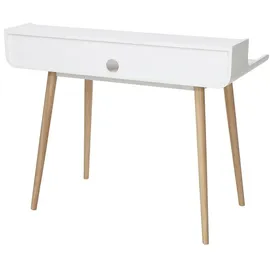 miliboo Schreibtisch OPUS Weißes Holz / Beige