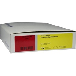 Biatain Ag Schaumverband 5x7cm nicht haftend