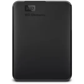 Western Digital  Elements Portable 6 TB USB 3.0 WDBHJS0060BBK-WESN 