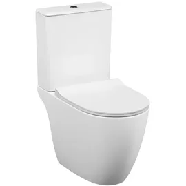 Vitra Sento Stand-Tiefspül-WC mit WC-Sitz Weiß hochglanz