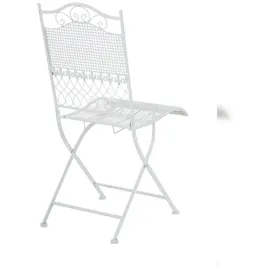 CLP Kiran Gartenstuhl 41 x 41 x 91 cm weiß 2 St.