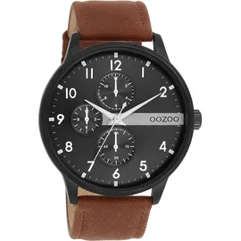 Oozoo Herren Armbanduhr Timepieces Analog Metall braun UOC11307 | Braun