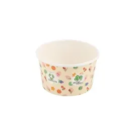 Greenbox Papp-Eisbecher 0,15 l Gelb 35