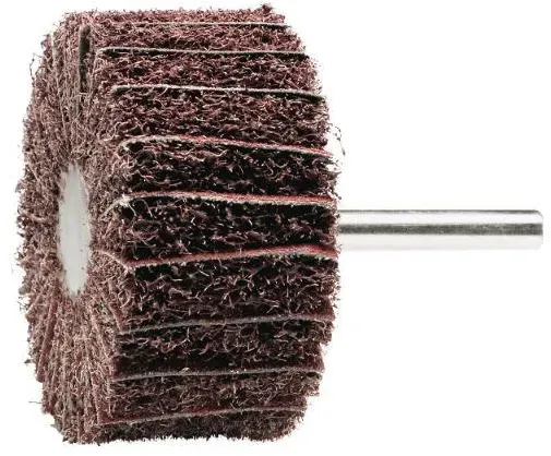 Lukas Vlies-/Leinen-Schleiffächer SFM 60x30 mm Normalkorund Korn 80 Schaft 6 mm
