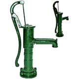 Apex Digital Schwengelpumpe Gusseisen GRÜN Handpumpe 55916 Handschwengelpumpe Gartenpumpe