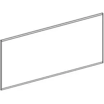 Geberit Option Plus 160x70cm, Alu elox., dir./ind. Beleucht.