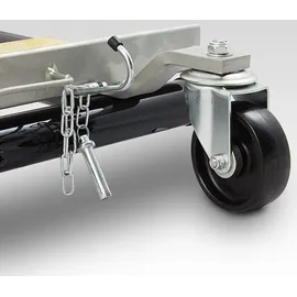 BITUXX 4 Stück PKW Rangierhilfe Rangierheber hydraulisch Wagenheber Auto Rangierroller Rangierheber belastbar bis 680 kg inklusive Transportständer