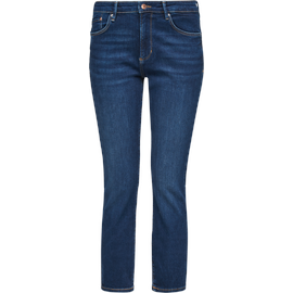 s.Oliver Slim-fit-Jeans Betsy in Basic 5-Pocket Form, Gr. 36 - Jeans / Slim Fit / Mid Rise / Slim Leg, Damen, blau,