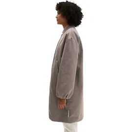 Marc O'Polo "aus recyceltem Polyester-Twill", Damen, Gr. 34, beige (chalky braun), Obermaterial: 100% Polyester. Füllung: 100% Polyester. Futter: 100% Polyamid, unifarben, regular fit, Bündchen, Mäntel Kurzmantel