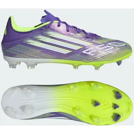 adidas F50 League FG/MG Herren Purple Rush/Ftwr White/Lucid Lemon 46