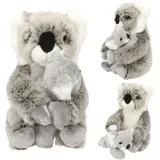 DEPESCHE TOPModel knuffel koala mama - baby Wild