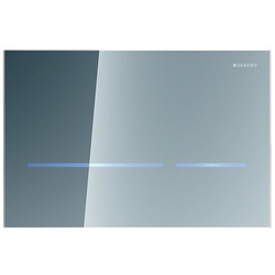 Geberit Sigma 80 elektronische WC-Spülung Netzbetrieb 2-Mengen-Spülung berührungslos Betätigungsplatte metall Glas verspiegelt 116090SM6
