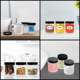 Belle Vous Runde Vorratsgläser 240 ml 8 St.