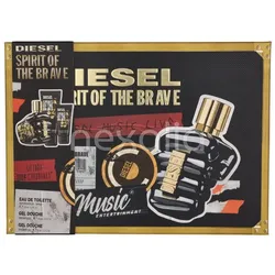 Diesel Spirit Of The Brave Pour Homme Giftset Edt Spray 125ml/Shower Gel 100ml/Shower Gel 50ml 275 ml