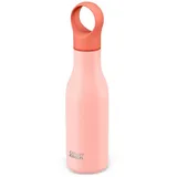 Joseph Joseph LoopTM Vakuumisolierte Trinkflasche 500 ml - Koralle